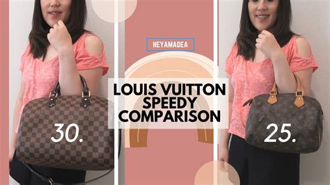 louis vuitton speedy 30 vs 25.